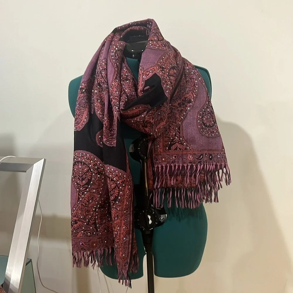 Embellished sequin Scarf/Shawl